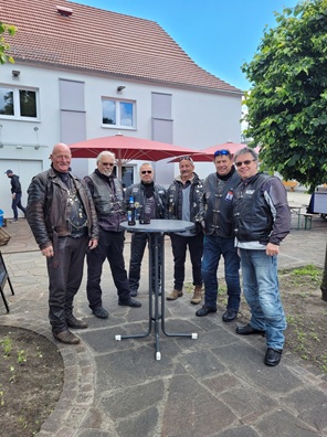 Pause in Rietschen.